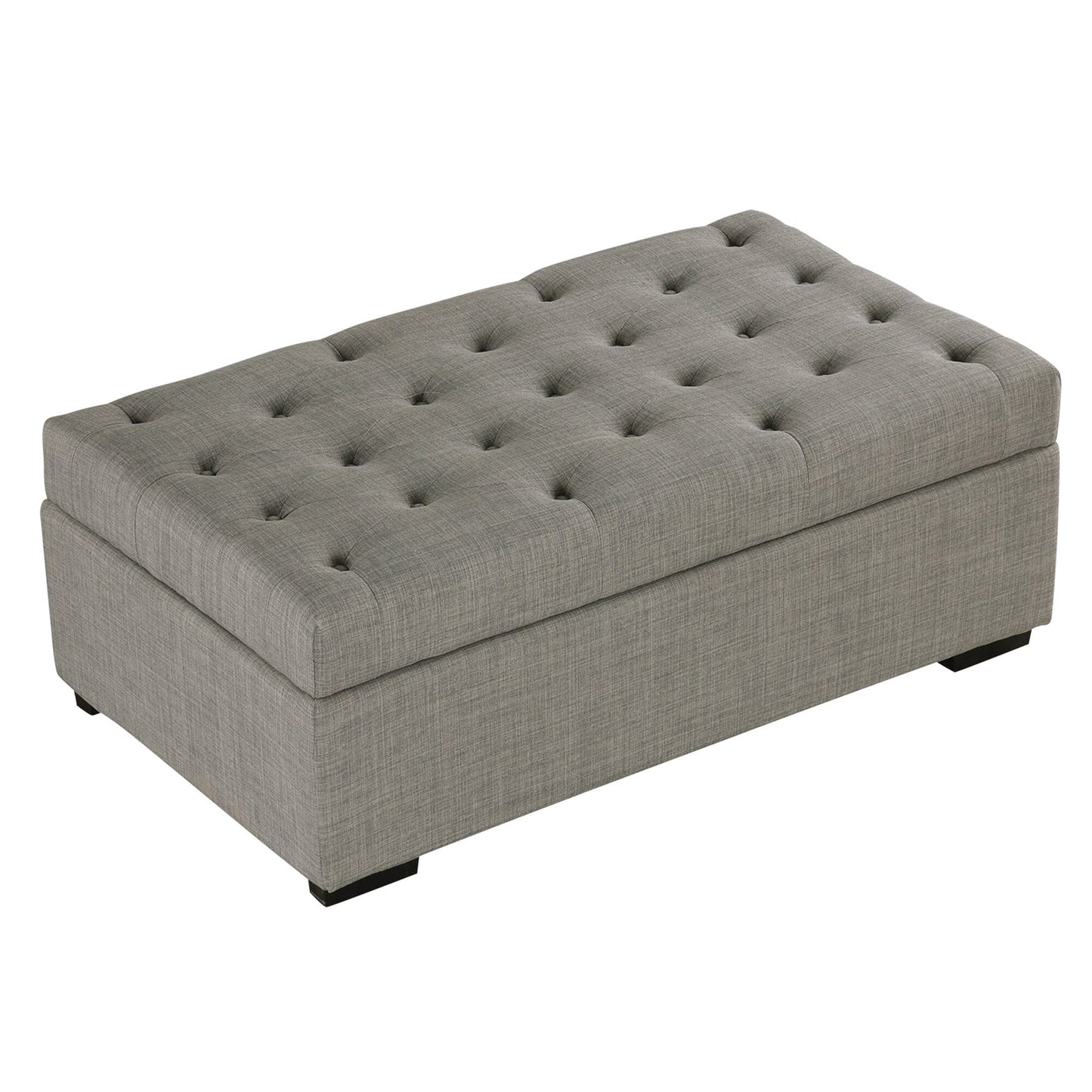 Canapé-lit pliable, pouf 49.6 avec canapé-lit pliable, pouf-lit convertible avec matelas à mémoire de forme et design capitonné