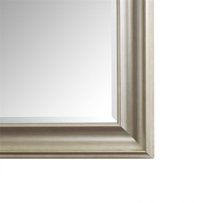 Grand miroir mural rectangulaire avec cadre - Miroir pleine longueur pour chambre à coucher et dressing.