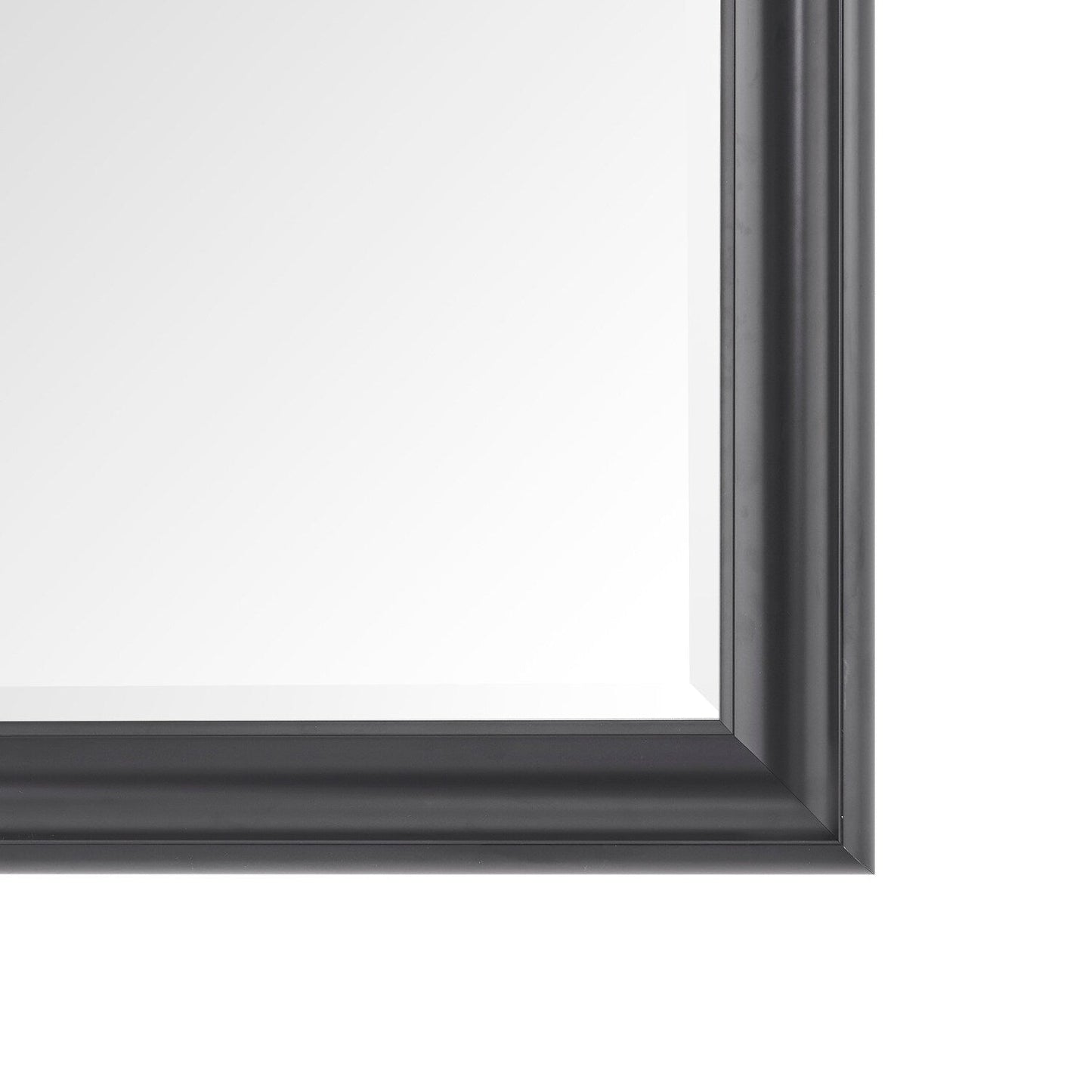 Grand miroir mural rectangulaire avec cadre - Miroir pleine longueur pour chambre à coucher et dressing.