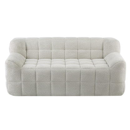 Canapé à compression complète, style simplifié, canapé modulaire.