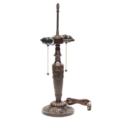Gracewood Hollow Asdreni Lampe Tiffany en verre teinté de 50,8 cm - 35,5 L x 35,5 l x 51,5 H (cm)