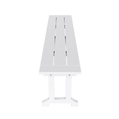Polytrends Laguna Hdpe All Weather Outdoor Patio 65 Bench