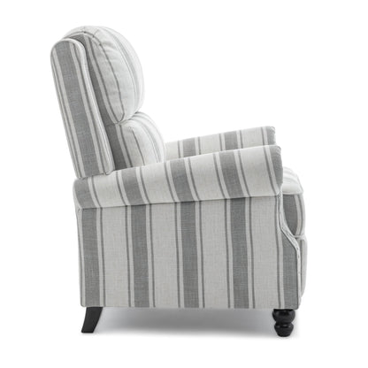 Fauteuils inclinables à commande manuelle avec garniture à clous cloutés