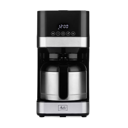 Machine à café goutte-à-goutte Melitta Aroma Tocco 8 tasses avec carafe isotherme et écran tactile