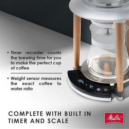 Système de préparation de café intelligent par infusion Melitta Senz V Connected