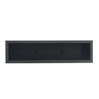 Grand bac à plantes métallique pour extérieur, 96,5 x 76,2 x 76,2 cm (LxlxH) - Bac à plantes avec séparateur métallique - 96,5x76,2x76,2