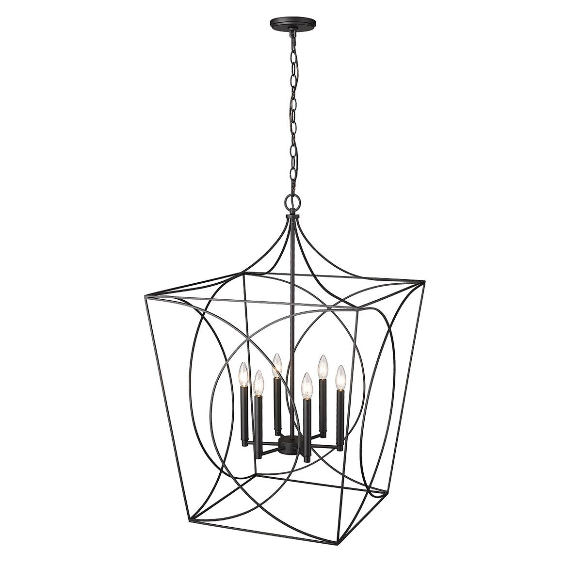 Suspension Tracy à 4 lumières de Millennium Lighting, disponible en plusieurs finitions