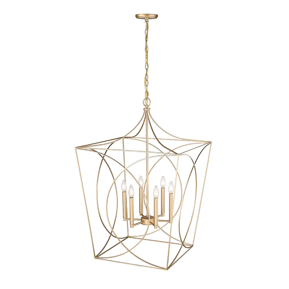 Suspension Tracy à 4 lumières de Millennium Lighting, disponible en plusieurs finitions