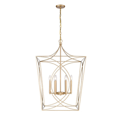 Suspension Tracy à 4 lumières de Millennium Lighting, disponible en plusieurs finitions