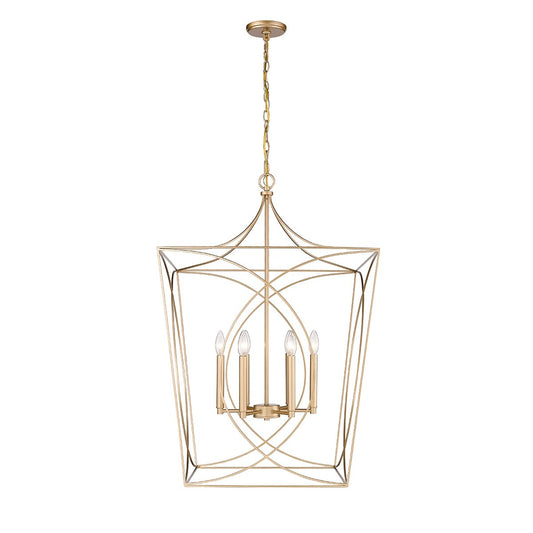 Suspension Tracy à 4 lumières de Millennium Lighting, disponible en plusieurs finitions