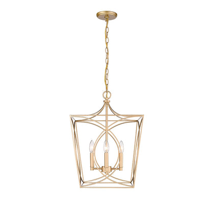 Suspension Tracy à 4 lumières de Millennium Lighting, disponible en plusieurs finitions