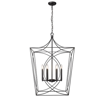 Suspension Tracy à 4 lumières de Millennium Lighting, disponible en plusieurs finitions