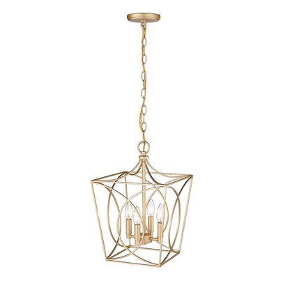 Suspension Tracy à 4 lumières de Millennium Lighting, disponible en plusieurs finitions