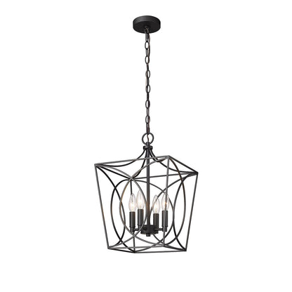 Suspension Tracy à 4 lumières de Millennium Lighting, disponible en plusieurs finitions