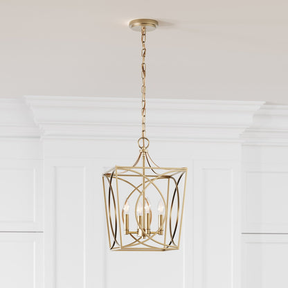 Suspension Tracy à 4 lumières de Millennium Lighting, disponible en plusieurs finitions