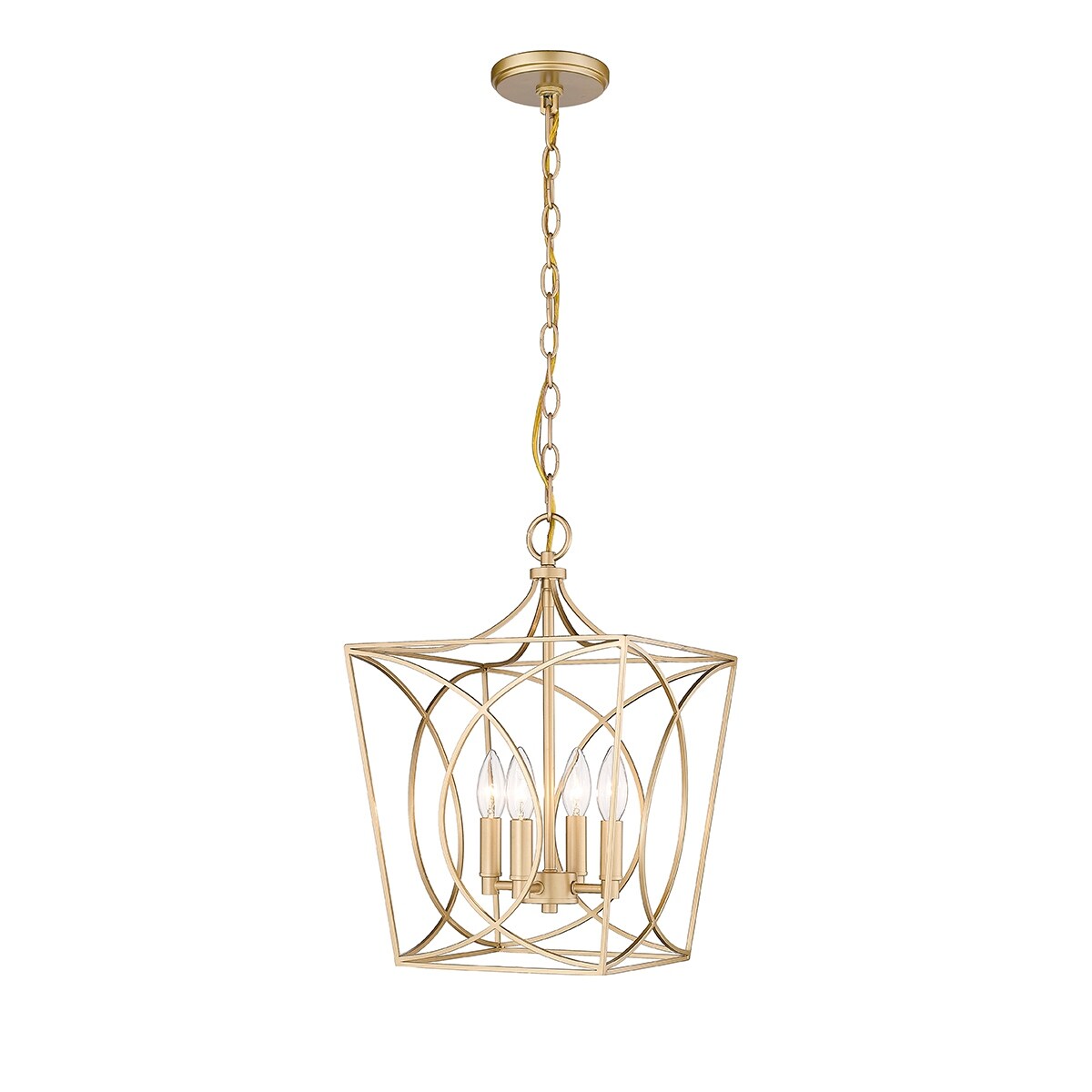 Suspension Tracy à 4 lumières de Millennium Lighting, disponible en plusieurs finitions