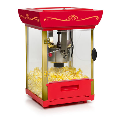Bouilloire à maïs soufflé de 71 g (2,5 oz) de type cinéma, chariot à maïs soufflé de 10 tasses et de 122 cm (48 pouces)