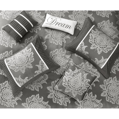 Ensemble de Couette Traditionnel Damassé 7 Pièces Nanshing Tiana