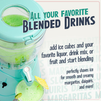 Nostalgia 1 Gallon Margarita & Slush Machine, Aqua