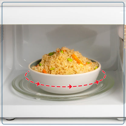 Nostalgia Retro Countertop Microwave 1.1 Cu Ft & 1000 Watt