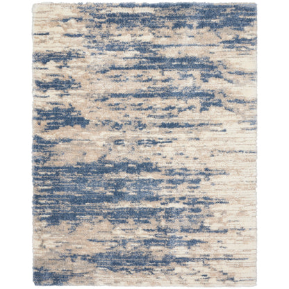 Nourison Luxurious Shag Abstract Glam Ultra Plush Pile Area Rug