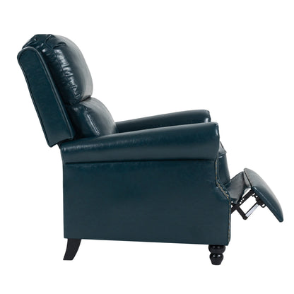 Fauteuils inclinables à commande manuelle avec garniture à clous cloutés