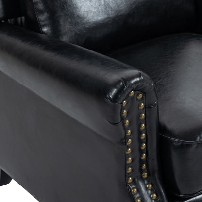 Fauteuils inclinables à commande manuelle avec garniture à clous cloutés