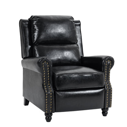 Fauteuils inclinables à commande manuelle avec garniture à clous cloutés