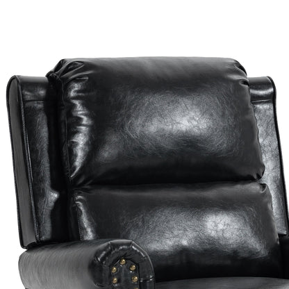 Fauteuils inclinables à commande manuelle avec garniture à clous cloutés