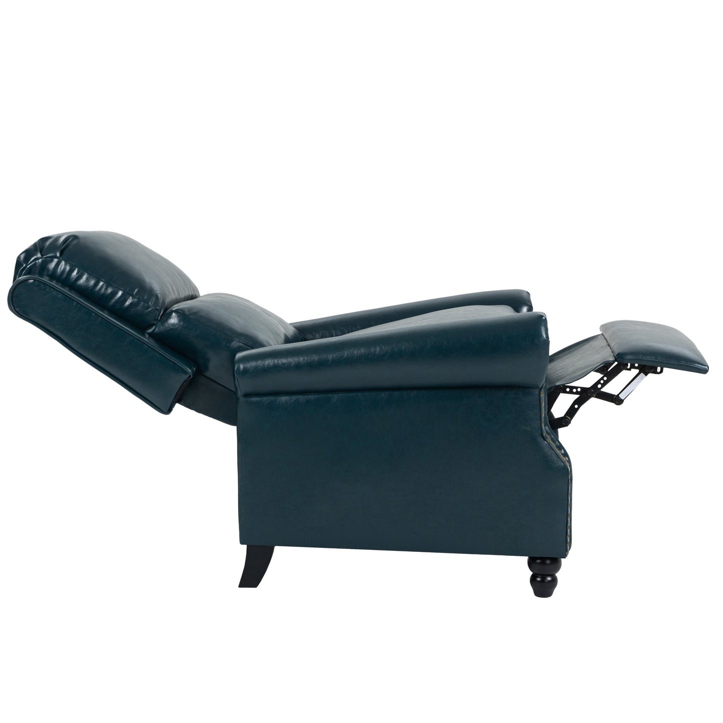 Fauteuils inclinables à commande manuelle avec garniture à clous cloutés