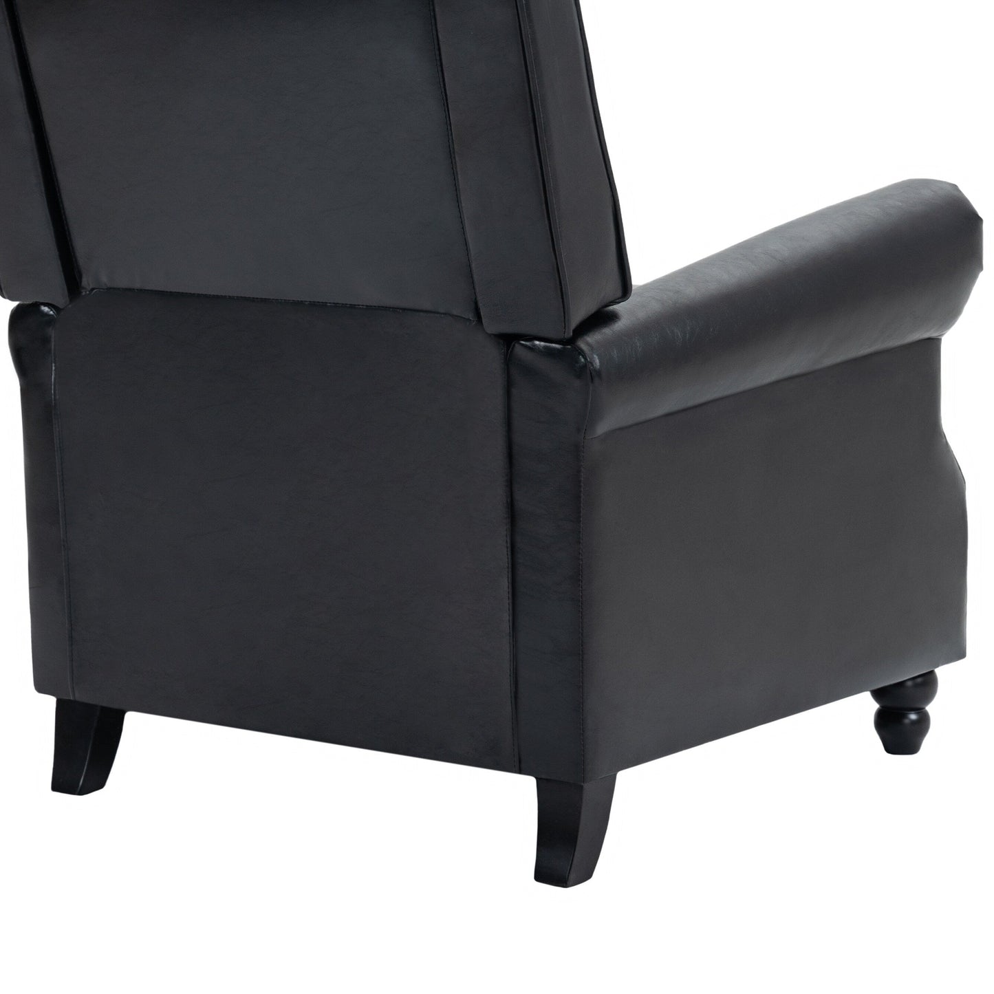 Fauteuils inclinables à commande manuelle avec garniture à clous cloutés