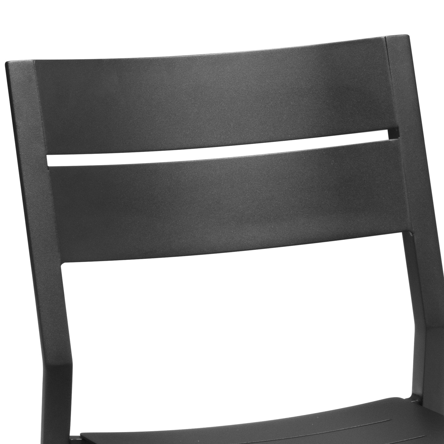 Ensemble de repas d'extérieur en aluminium Pellebant, 5/7/9 pièces, table extensible et chaises empilables