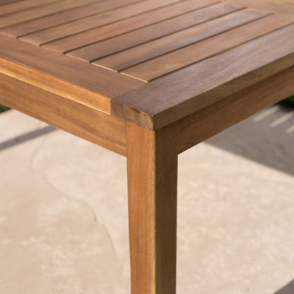 Ensemble de salon d'extérieur 7 pièces en bois d'acacia Perla de Christopher Knight Home