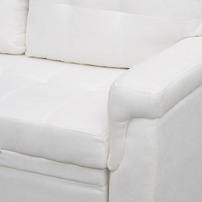 Reversible Sectional Sofa with Pull-Out Sleeper Bed, Hidden Storage Chaise, Durable Legs,