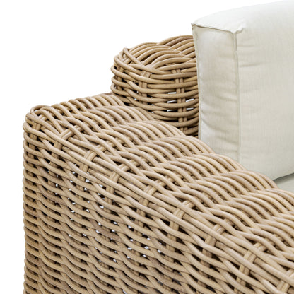 Ensemble d'assises d'angle d'extérieur/de terrasse Poly &amp; Bark Puglia avec table basse
