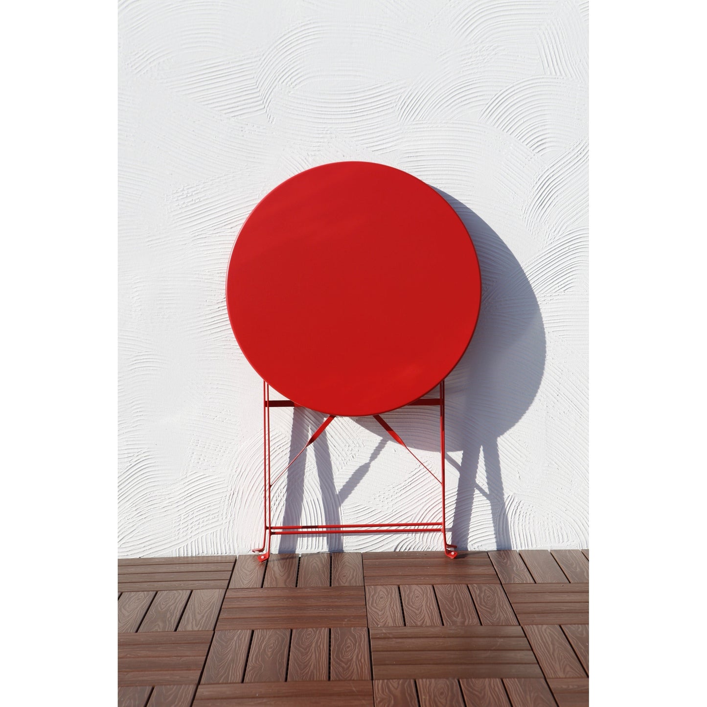 Table ronde pour 2 personnes - Ensemble bistrot de 23,6 pouces de long