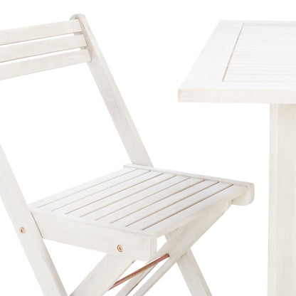 SAFAVIEH Ensemble de table de jardin Brandy 5 pièces pour extérieur - 43L x 35P x 29H (en pouces)