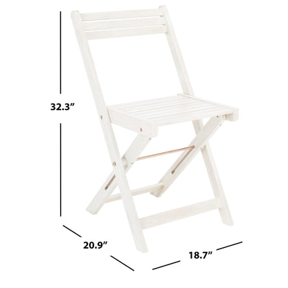 SAFAVIEH Ensemble de table de jardin Brandy 5 pièces pour extérieur - 43L x 35P x 29H (en pouces)