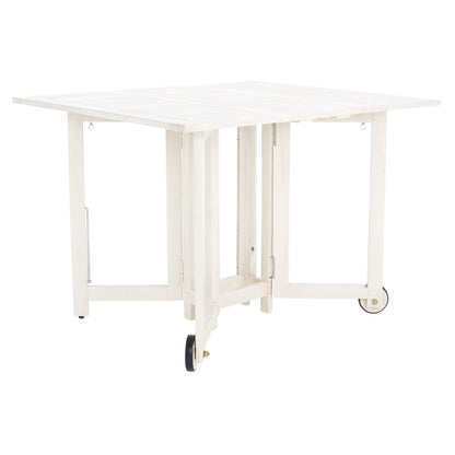 SAFAVIEH Ensemble de table de jardin Brandy 5 pièces pour extérieur - 43L x 35P x 29H (en pouces)
