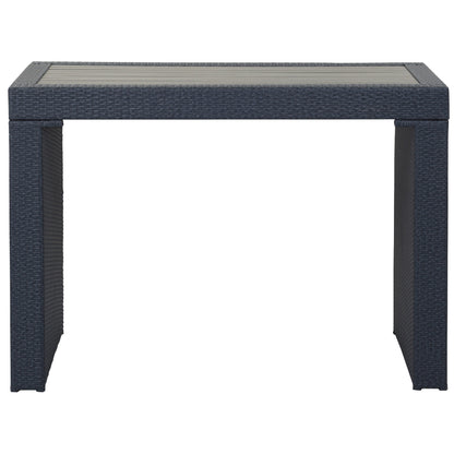 Ensemble de bar pour extérieur Euda de SAFAVIEH (7 pièces) - 74L x 150P x 107H (cm)