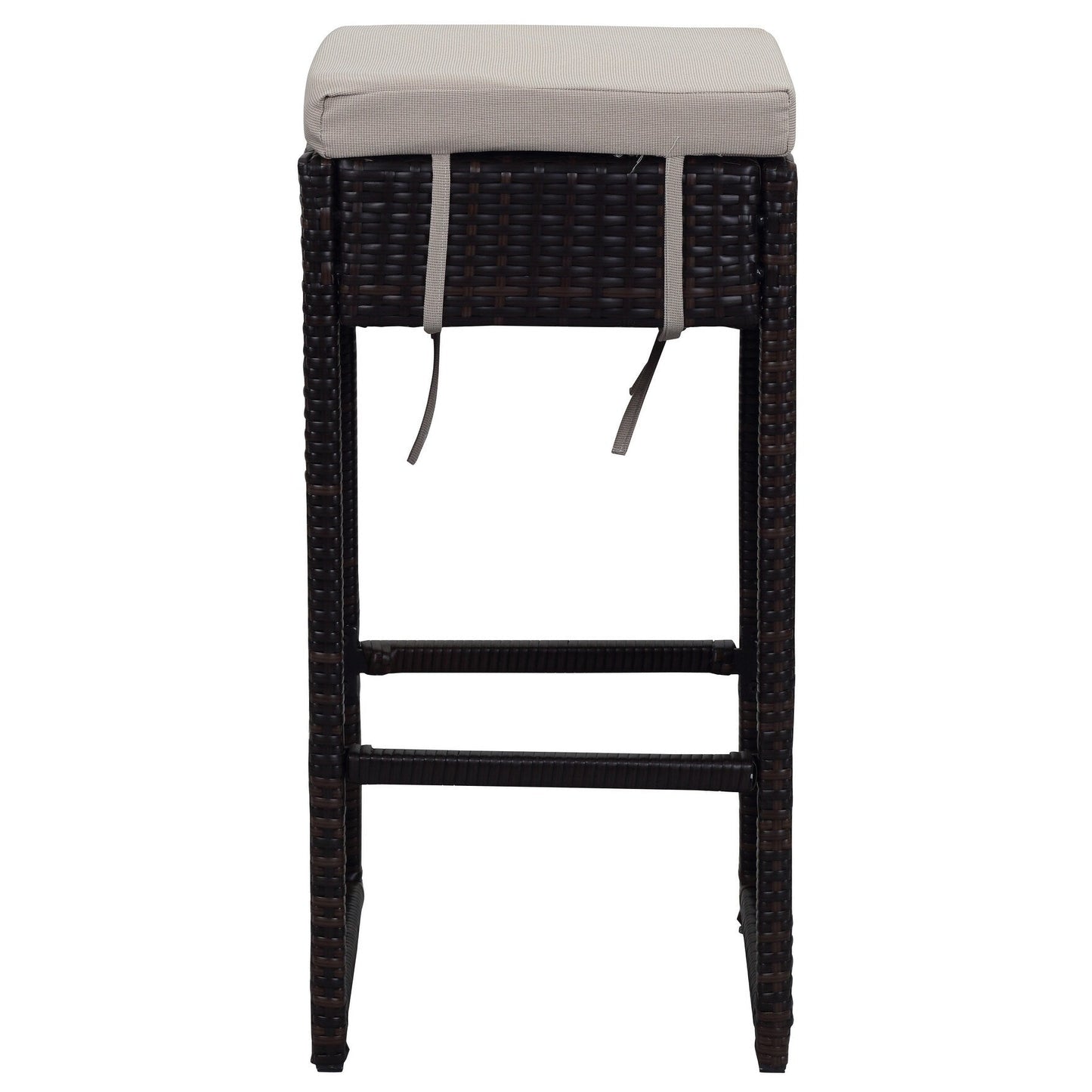 Ensemble de bar pour extérieur Euda de SAFAVIEH (7 pièces) - 74L x 150P x 107H (cm)