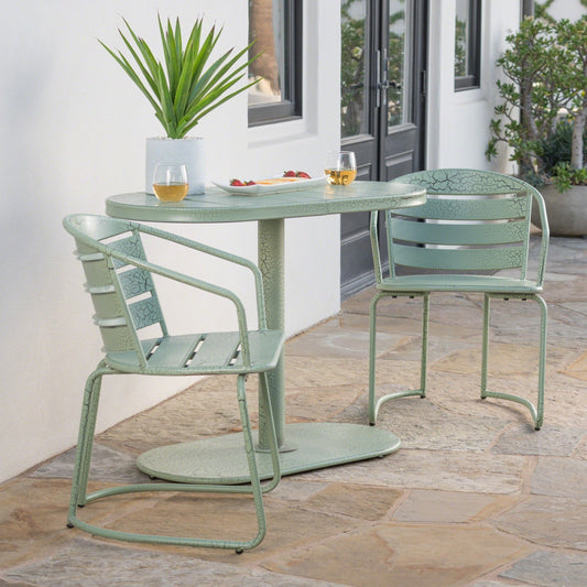 Ensemble de bistro pour extérieur Santa Monica 3 pièces de Christopher Knight Home
