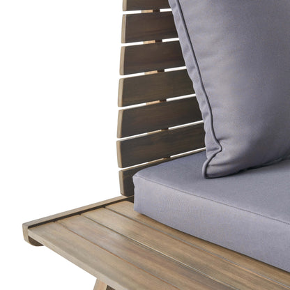 Chaise de jardin en bois d'acacia Sedona (lot de 2) par Christopher Knight Home