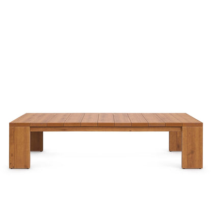 Ensemble de meubles de patio d'extérieur Tahoe en bois d'acacia, 5 pièces