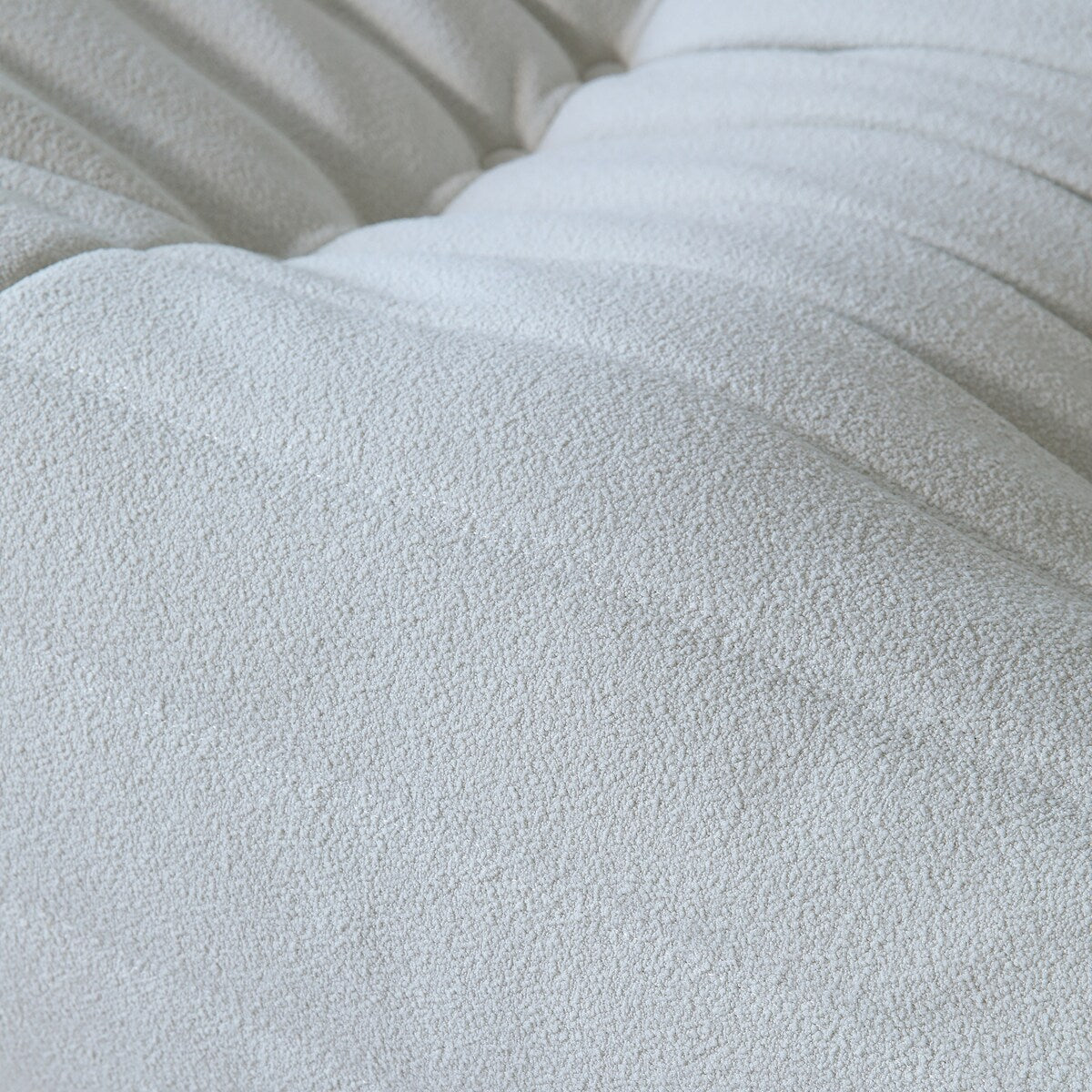 Ensembles de canapé pouf en velours Teddy