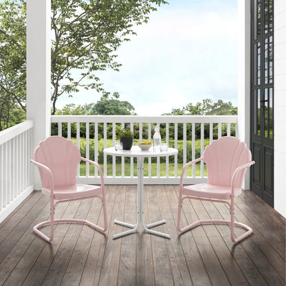 Ensemble de bistro pour extérieur Crosley Tulip 3 pièces - 98 L x 29 P x 32,88 H (les dimensions sont en pouces)