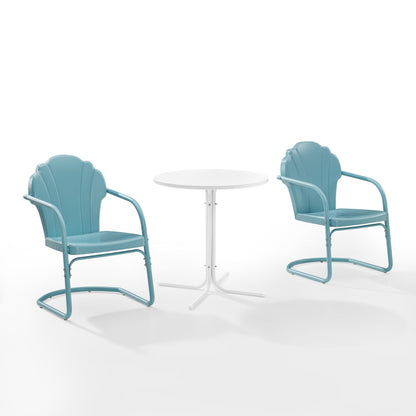 Ensemble de bistro pour extérieur Crosley Tulip 3 pièces - 98 L x 29 P x 32,88 H (les dimensions sont en pouces)