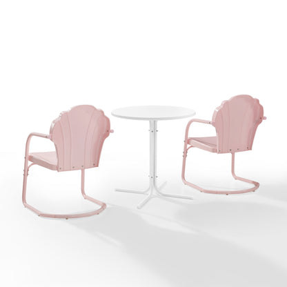 Ensemble de bistro pour extérieur Crosley Tulip 3 pièces - 98 L x 29 P x 32,88 H (les dimensions sont en pouces)