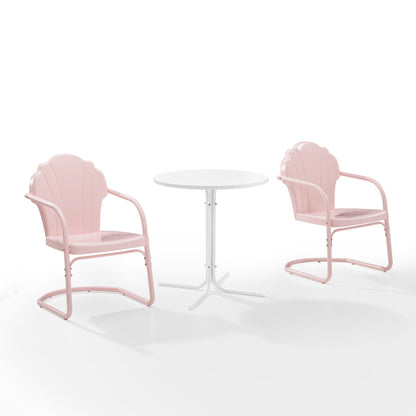 Ensemble de bistro pour extérieur Crosley Tulip 3 pièces - 98 L x 29 P x 32,88 H (les dimensions sont en pouces)