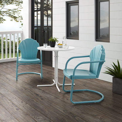 Ensemble de bistro pour extérieur Crosley Tulip 3 pièces - 98 L x 29 P x 32,88 H (les dimensions sont en pouces)